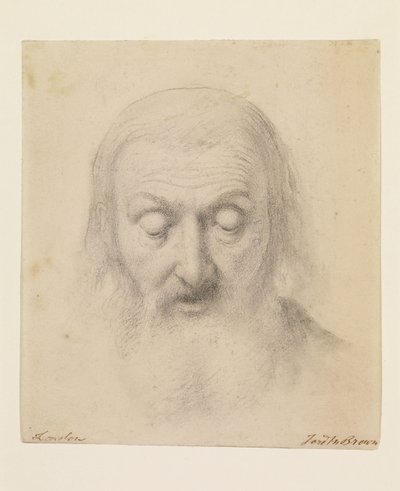 Wycliffe lukemassa raamatunkäännöstään - Opiskelu Wycliffen johtajan puolesta tekijältä Ford Madox Brown