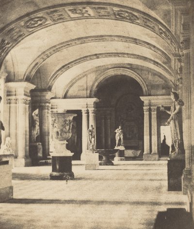 Salon of the Caryatides, Louvre, n. 1851. tekijältä Fortuné Joseph Petiot Groffier