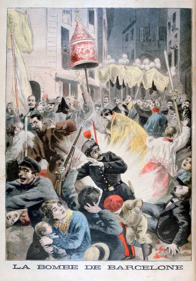 Pommi Barcelonassa 1896 tekijältä Fortuné Méaulle