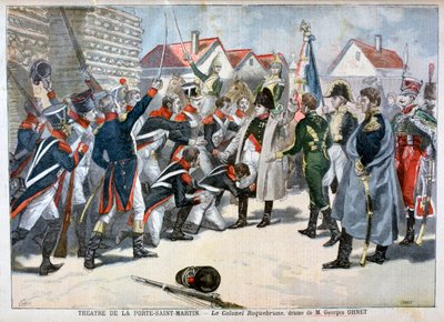 Le Colonel Roquebrune, Georges Ohnetin draama, 1897 tekijältä Fortuné Méaulle