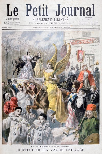 Keskipaaston juhlat, Pariisi, 1896 tekijältä Fortuné Méaulle