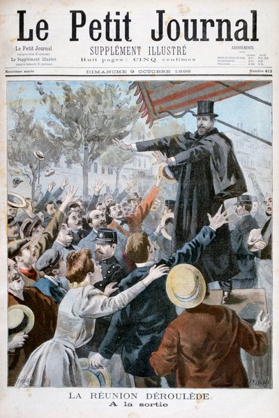 Paul Déroulède, ranskalainen kirjailija ja poliitikko, 1898. tekijältä Fortuné Méaulle