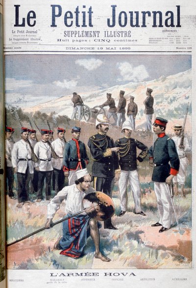 Hovan armeija, Madagaskar, 1895 tekijältä Fortuné Méaulle