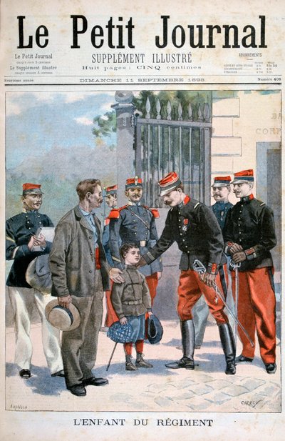 Rykmentin lapsi, 1898 tekijältä Fortuné Méaulle