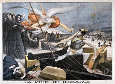Bismarckin kuolema, 1898. tekijältä Fortuné Méaulle