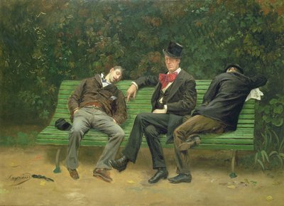 Seuraava aamu, 1884 tekijältä Fortune Joseph Seraphin Layraud