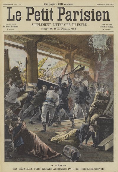 Boxer Rebellion: ulkomaisten lähetystöjen piiritys Pekingissä tekijältä Fortune Louis Meaulle