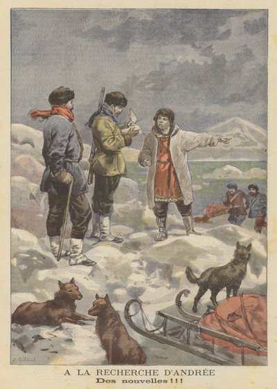Etsitään Salomon Andreesin kadonneita ilmapalloja arktisilla alueilla tekijältä Fortune Louis Meaulle