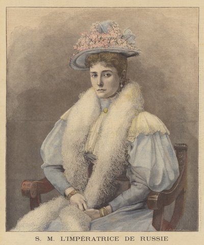 Venäjän tsaaritar Aleksandra tekijältä Fortune Louis Meaulle
