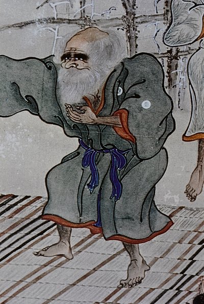 Kahdeksastoista vuosisadan suuret Ainu-johtajat: Itokoi ja Shinichi Akkeshista, Chosama Uraashibetsusta ja Shonko Noshappusta, erityisesti, kuva. tekijältä Fosco Maraini