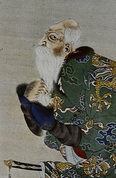 Kahdeksastoista vuosisadan suuret Ainu-johtajat: Itokoi ja Shinichi Akkeshista, Chosama Uraashibetsusta ja Shonko Noshappusta, erityisesti, kuva. tekijältä Fosco Maraini