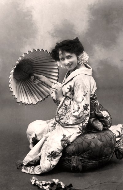 Isabel Jay 1879-1927, oopperalaulaja ja näyttelijä, 1906. tekijältä Foulsham and Banfield