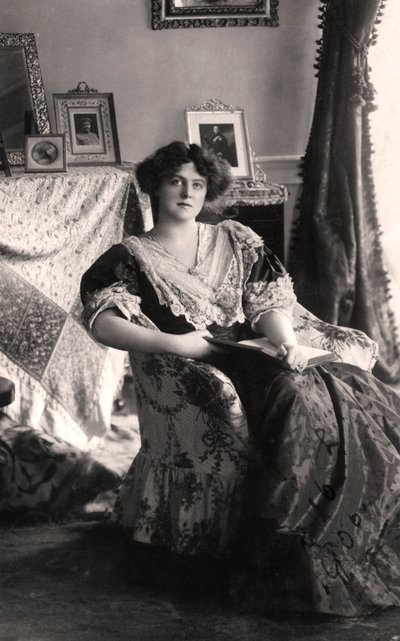 Marie Studholme 1875-1930, englantilainen näyttelijä, 1906. tekijältä Foulsham and Banfield