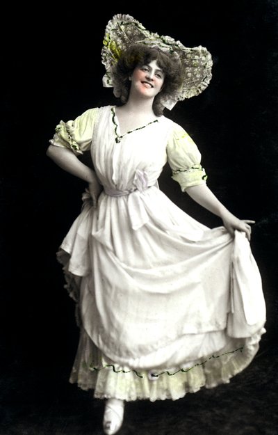 Marie Studholme 1875-1930, englantilainen näyttelijä, 1900-luvun alku. tekijältä Foulsham and Banfield