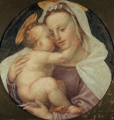 Madonna ja lapsi tekijältä Fra Bartolomeo