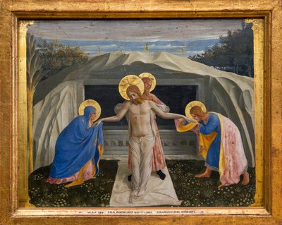 Kristuksen hautaus tekijältä Fra  Angelico