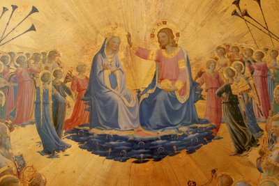 Italian kieli: Coronation of the Virgin Neitsyt Coronation of the Virgin tekijältä Fra Angelico