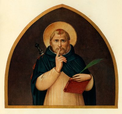 Pyhä Pietari marttyyri, 1400-luku, n. 1909 tekijältä Fra Angelico