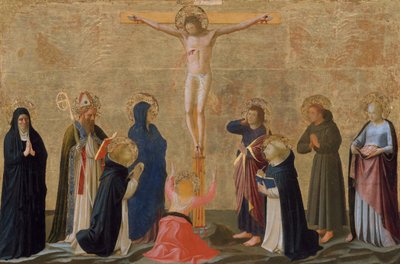 Ristiinnaulitseminen, mahdollisesti n. 1440. tekijältä Fra Angelico