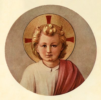 Infant Christ, 1400-luku, n. 1909 tekijältä Fra Angelico
