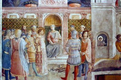 St Laurencen tuomio, 1400-luvun puoliväli tekijältä Fra Angelico