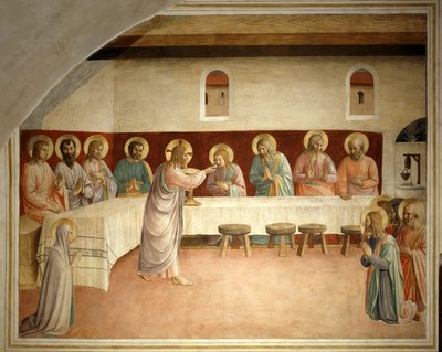 pyhien ehtoollinen tekijältä Fra Angelico