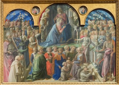Neitsyen kruunaus tekijältä Fra Filippo Lippi