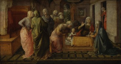 Pyhän Ambrosiuksen mehiläisihme tekijältä Fra Filippo Lippi