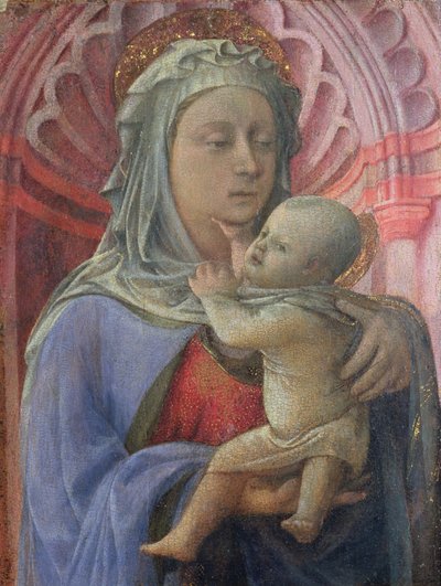 Madonna ja lapsi, noin 1430 tekijältä Fra Filippo Lippi