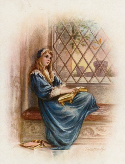 Prinsessa Elisabet (chromolitho) tekijältä Frances Brundage