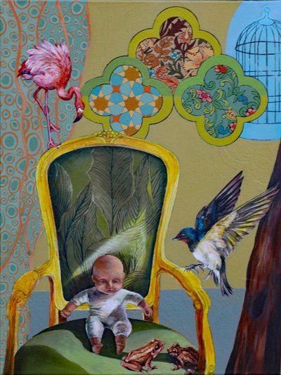 Kokoontuminen vihreässä huoneessa tekijältä Frances Ferdinands