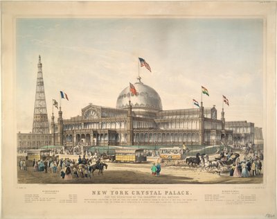 New York Crystal Palace: Kaikkien kansakuntien teollisuuden näyttelyyn. tekijältä Frances Flora Bond Palmer