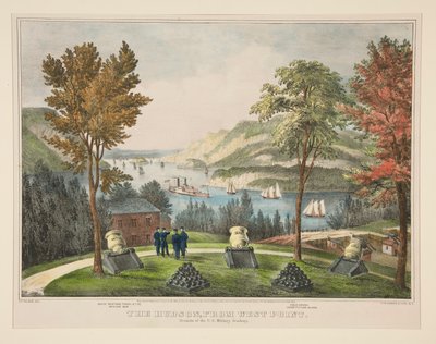 Hudson, West Pointista. Yhdysvaltain sotilasakatemian perusteet tekijältä Frances Flora Bond Palmer