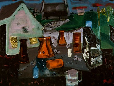 Maitotila, n. 1930 (öljy kankaalle) tekijältä Frances Hodgkins