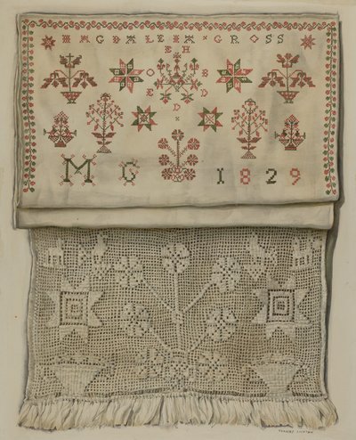 1829 Show Towel tekijältä Frances Lichten