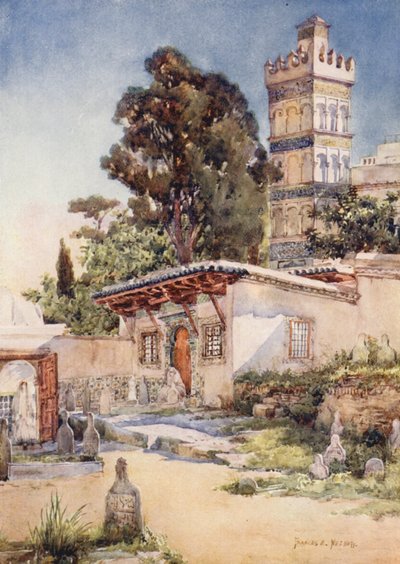 Sidi Abder Rahmanin moskeija, Alger (värilitro) tekijältä Frances Nesbitt