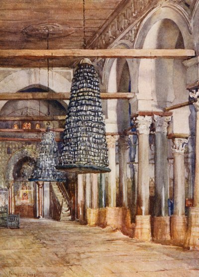 Sidi Okban moskeija, Kairouan (värilitro) tekijältä Frances Nesbitt
