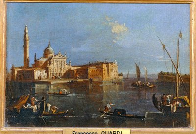 San Giorgio Maggiore ... tekijältä Francesco (circle of) Guardi