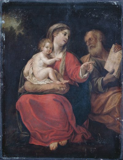 Pyhä perhe tekijältä Francesco Albani