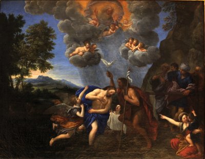 Kristuksen kaste tekijältä Francesco Albani