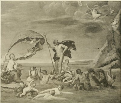 Merellinen valtakunta, Neptunus ja Amphitrite tekijältä Francesco Albani