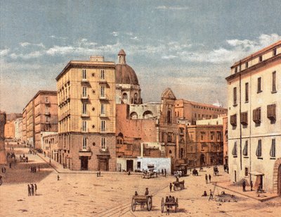 San Francescon aukio Porta Capuanassa Napolissa tekijältä Francesco Aversano
