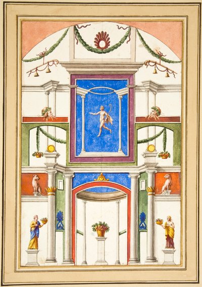 Holkham II. 13, folio albumilta Ashby II (wc paperilla) tekijältä Francesco Bartoli