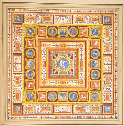 Holkham II. 23, folio albumilta Ashby II (wc paperilla) tekijältä Francesco Bartoli