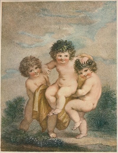 Bacchanels, 1903 tekijältä Francesco Bartolozzi