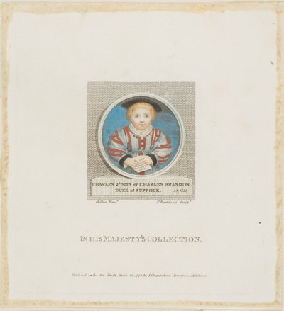Charles Brandon tekijältä Francesco Bartolozzi