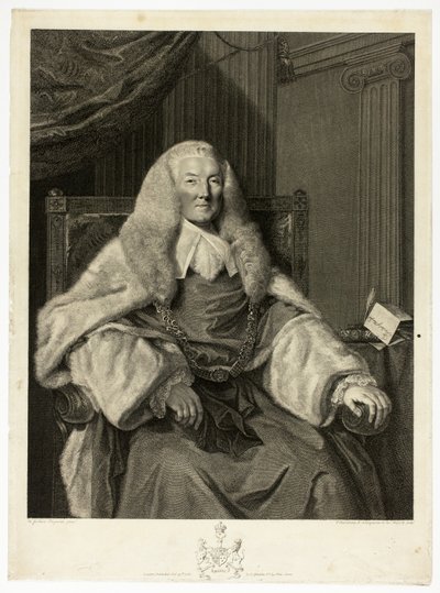 Earl Mansfield tekijältä Francesco Bartolozzi