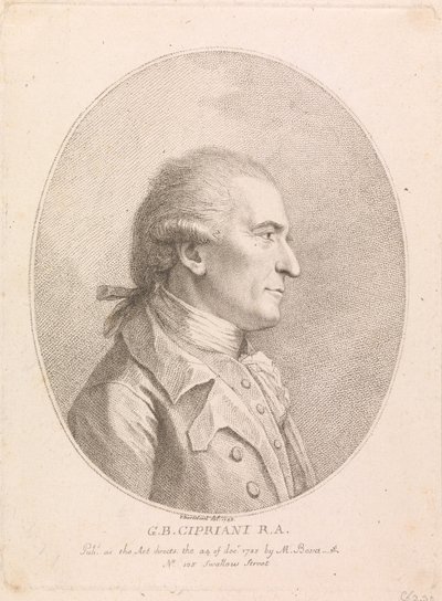 G. B. Cipriani, RA tekijältä Francesco Bartolozzi