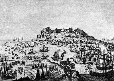 Gibraltar Yhdysvaltain itsenäisyyssodan aikana tekijältä Francesco Bartolozzi