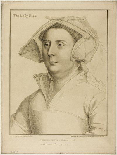 Lady Rich tekijältä Francesco Bartolozzi